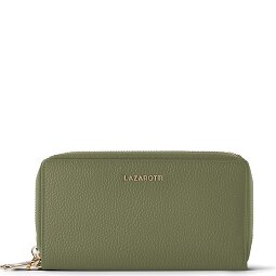 Lazarotti Bologna Leather XL Double Zip-Around Wallet RFID Leather 20 cm  Model 8