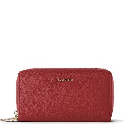 Lazarotti Bologna Leather XL Double Zip-Around Wallet RFID Leather 20 cm  Model 9