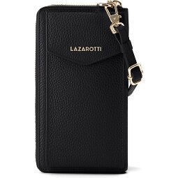 Lazarotti Portfel z skóry typu „zip-around” z Bolonii z Etui na telefon komórkowy, 19 cm  Model 1
