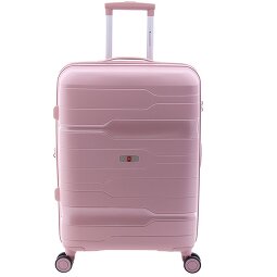 Gladiator 3800 4 kółka Walizka 67 cm z plisą rozprężną  Model 6