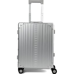 Aleon Walizka kabinowa Traveler Domestic z 4 kółkami, Aluminium, 55 cm  Model 4