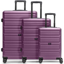 Redolz Essentials 08 3-SET 4 kółka Zestaw walizek 3-części  Model 3