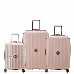 Delsey Paris St Tropez 4 kółka Zestaw walizek 3-części z plisą rozprężną  Model 1