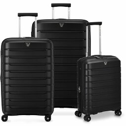 Roncato B-Flying 4 kółka Zestaw walizek 3-części z plisą rozprężną  Model 5