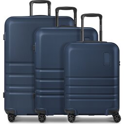 Redolz Pro ABS 4 kółka Zestaw walizek 3-części z funkcją poszerzenia  Model 3