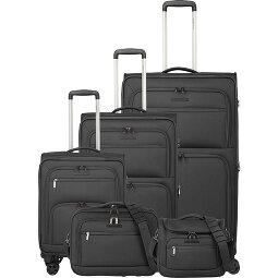 Travelite Cubis 4 kółka Zestaw walizek 5-części z funkcją poszerzenia  Model 1
