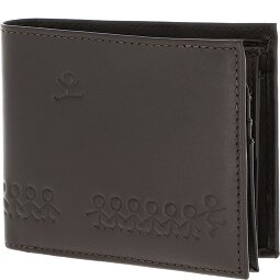 oxmox Leather Portfel Ochrona RFID Skóra 10 cm  Model 11