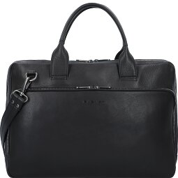 Plevier Vintage Larry Teczka Skórzany 40 cm Komora na laptopa  Model 3