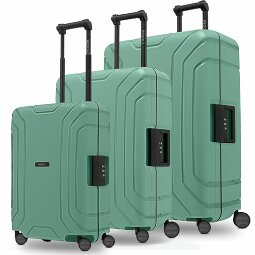 Redolz Essentials 15 walizka na 4 kółkach 3-częściowa z trzypunktowym zapięciem  Model 3