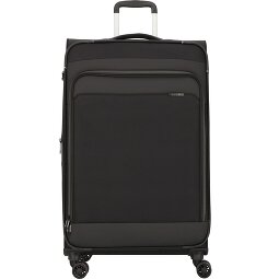 d&n Travel Line 9504 4 kółka Walizka L 76 cm z plisą rozprężną  Model 1