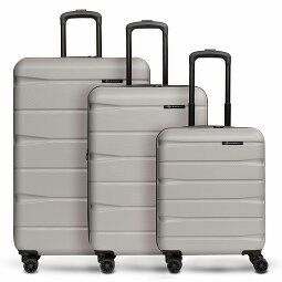 Franky Zestaw walizek na 4 kółkach Munich 4.0, 3-częściowy z elastycznym zagięciem  Model 4