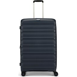 d&n Travel Line 4700 4 kółka Walizka 78 cm z plisą rozprężną  Model 3
