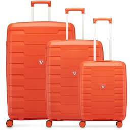 Roncato Skyline 2.0 4 kółka Zestaw walizek 3-części z plisą rozprężną  Model 1