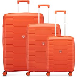 Roncato Skyline 2.0 4 kółka Zestaw walizek 3-części z plisą rozprężną  Model 1