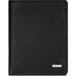 Redolz Portfel Leather Essentials HF z ochroną RFID, z skóry, 9,5 cm, rozkładany  Model 1