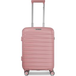 Franky London 4 kółka Walizka kabinowy S 55 cm z plisą rozprężną  Model 5