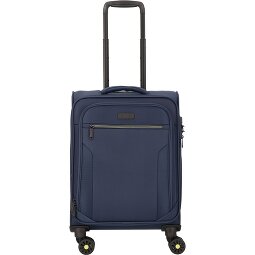 d&n Travel Line 9704 4 kółka Walizka kabinowy S 55 cm z plisą rozprężną  Model 2