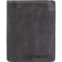 Greenburry Vintage Washed Leather Wallet 10 cm  Model 1