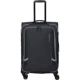 Travelite Corsiica 4 kółka Walizka M 67 cm z plisą rozprężną  Model 1