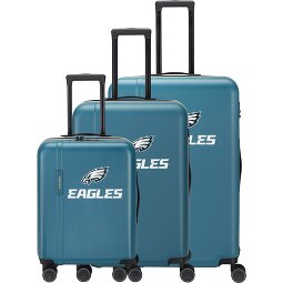 Travelite travelite x NFL 4 kółka Zestaw walizek 3-części z funkcją poszerzenia  Model 5