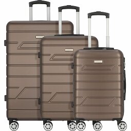 Nowi Bergamo 4 kółka Zestaw walizek 3-części  Model 2
