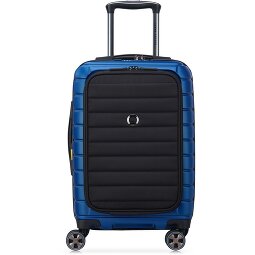 Delsey Paris 4-kołowy wózek kabinowy Shadow 5.0 z przegrodą na laptopa 55 cm i rozszerzaną plisą  Model 1