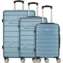 Nowi Bergamo 4 kółka Zestaw walizek 3-części  Model 4