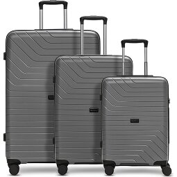 Redolz Essentials 05 3-SET 4 kółka Zestaw walizek 3-części  Model 3