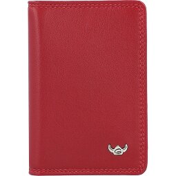Golden Head Polo Skórzane etui na karty kredytowe RFID 7 cm  Model 1