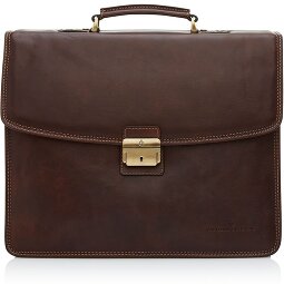 Castelijn & Beerens Skórzana aktówka Verona RFID z przegrodą na laptopa 41 cm  Model 2