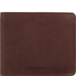 Jack Kinsky Aruba Portfel Ochrona RFID Skórzany 12 cm  Model 1