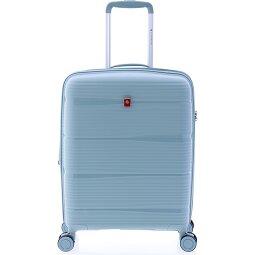 Gladiator 0800 4 kółka Walizka 55 cm z plisą rozprężną  Model 5