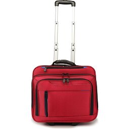 Dermata Wózek biznesowy na 2 kółkach 42 cm Przegroda na laptopa  Model 2