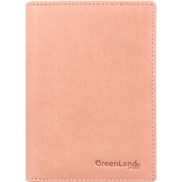 Greenland Nature Miękkie kolorowe etui na paszporty RFID Leather 12 cm  Model 3
