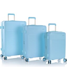 Heys Pastel 4 kółka Zestaw walizek 3-części z plisą rozprężną  Model 1