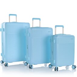 Heys Pastel 4 kółka Zestaw walizek 3-części z plisą rozprężną  Model 1