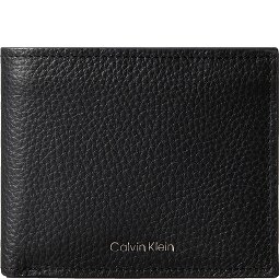 Calvin Klein CK Leather Portfel Ochrona RFID Skórzany 11 cm  Model 1