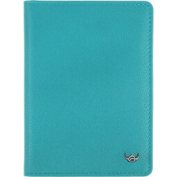 Golden Head Skórzane etui na karty identyfikacyjne RFID Madrid 9 cm  Model 9