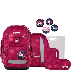 Ergobag Zestaw tornistrów 6 szt. z zestawem rzepów  Model 11