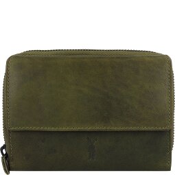 Jack Kinsky Risör Portfel Ochrona RFID Skórzany 14 cm  Model 1