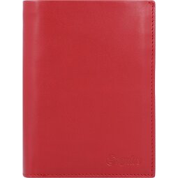 Esquire Nowy jedwabno-skórzany portfel 9 cm  Model 2