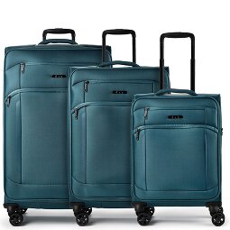 d&n Travel Line 9804 4 kółka Zestaw walizek 3-części z funkcją poszerzenia  Model 3