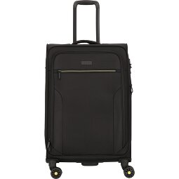 d&n Travel Line 9704 4 kółka Walizka M 68 cm z plisą rozprężną  Model 1