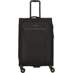 d&n Travel Line 9704 4 kółka Walizka M 68 cm z plisą rozprężną  Model 1