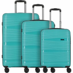 d&n Travel Line 4300 4 kółka Zestaw walizek 3-części  Model 1