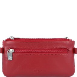 Esquire Nowe jedwabne etui na klucze skórzane 13 cm  Model 1