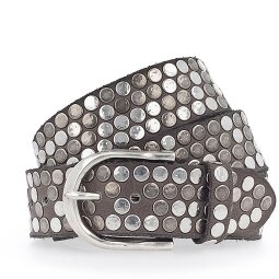 b.belt Pasek z ćwiekami skóra  Model 4