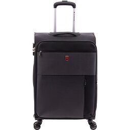 Gladiator 3700 4 kółka Walizka 66 cm z plisą rozprężną  Model 1