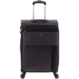 Gladiator 3700 4 kółka Walizka 66 cm z plisą rozprężną  Model 1
