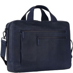 Leonhard Heyden Haga Teczka skórzana 40 cm Komora na laptopa  Model 1